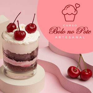 curso bolo no pote